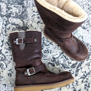 Leather UGG Boots